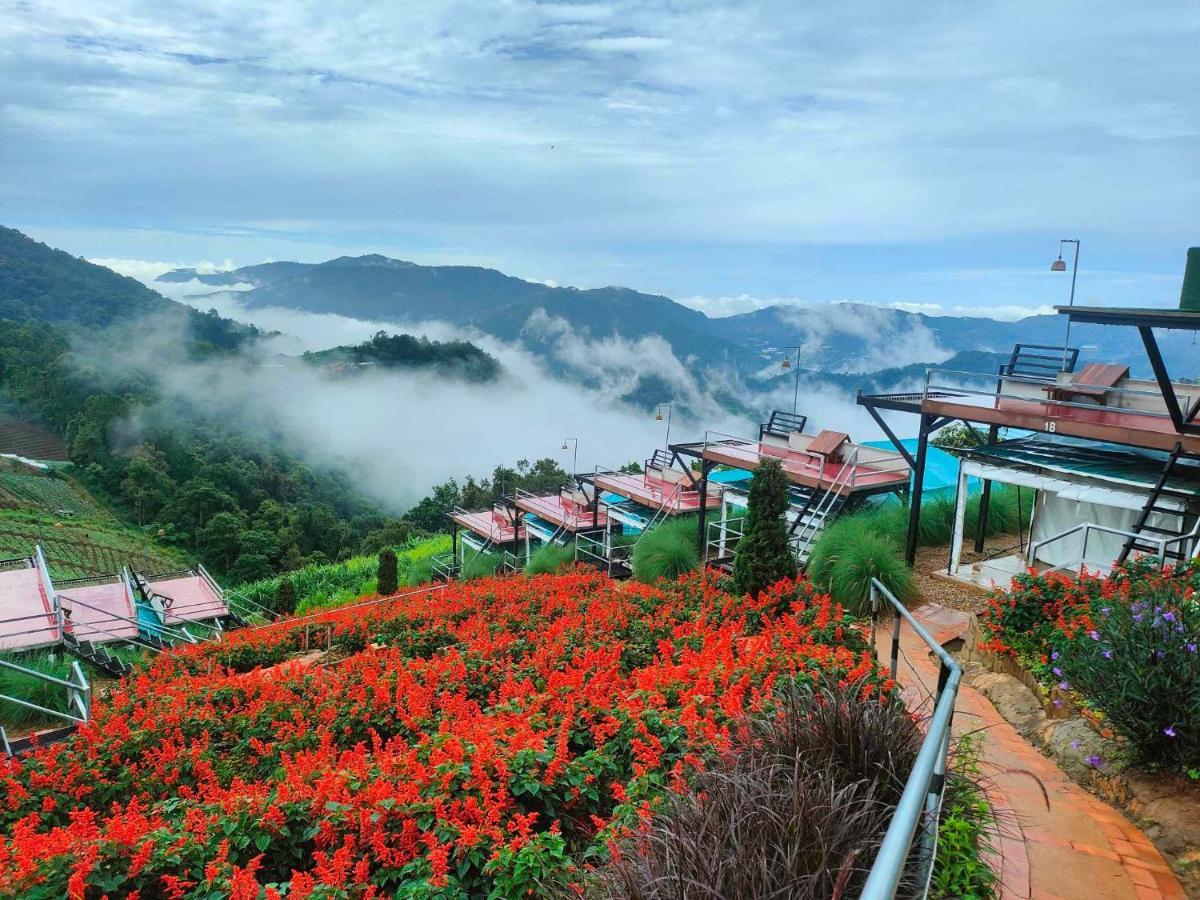 Hotel แสงเหนือแคมป์ปิ้งม่อนแจ่ม Ban Mae Raem Exterior foto